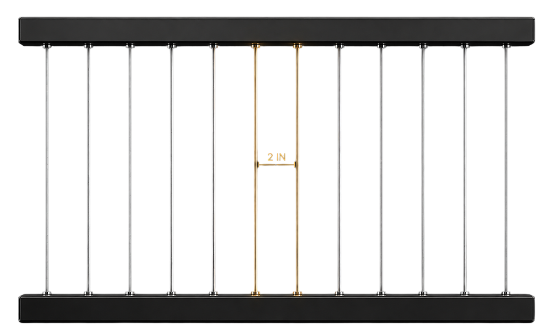 2-Inch Spacing