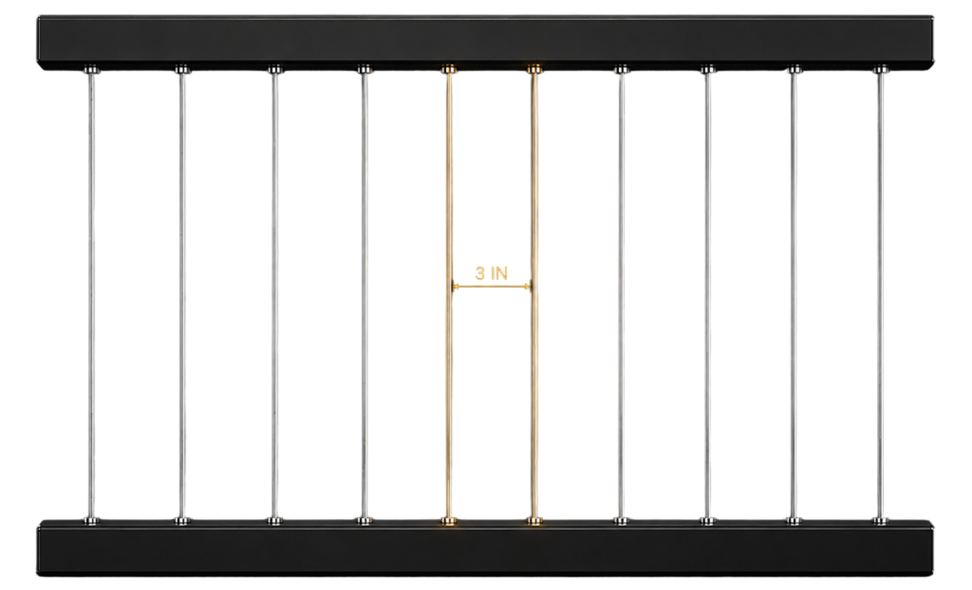 3-Inch Spacing
